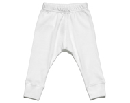 baby leggings white