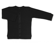 baby cardigan black